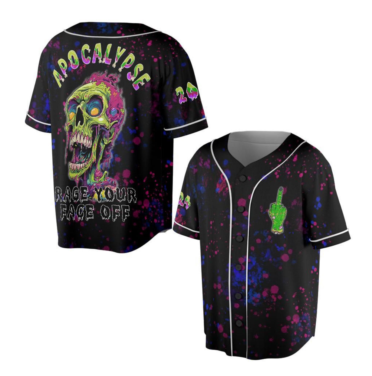 Apocalypse Zombie Jersey