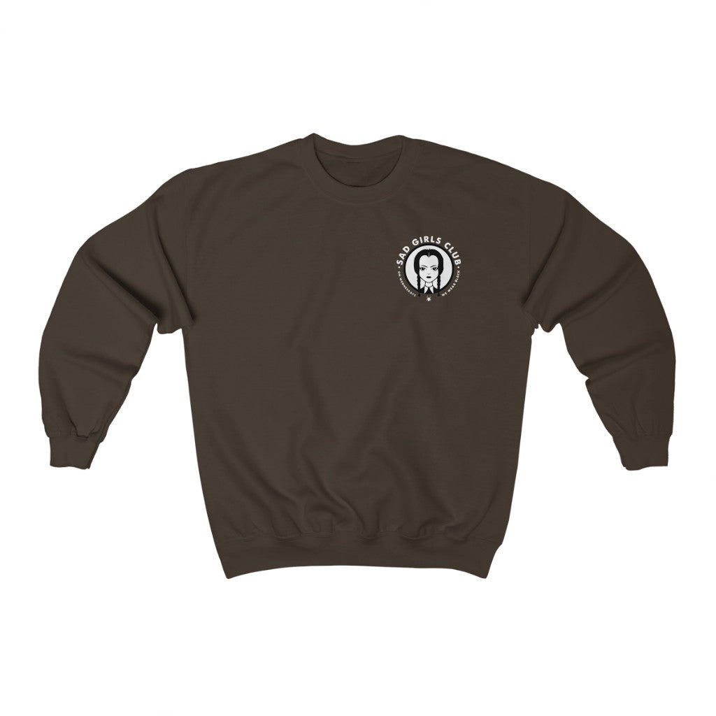 Sad Girls Club Crewneck (Multiple Colors, Large Back Logo)