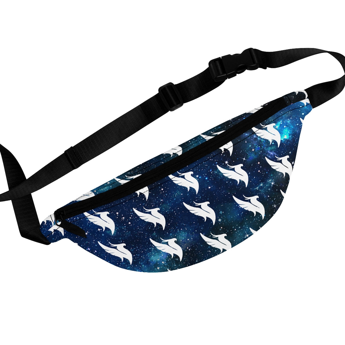 Illenium Fanny Pack (Blue/Black Star, White Logos)