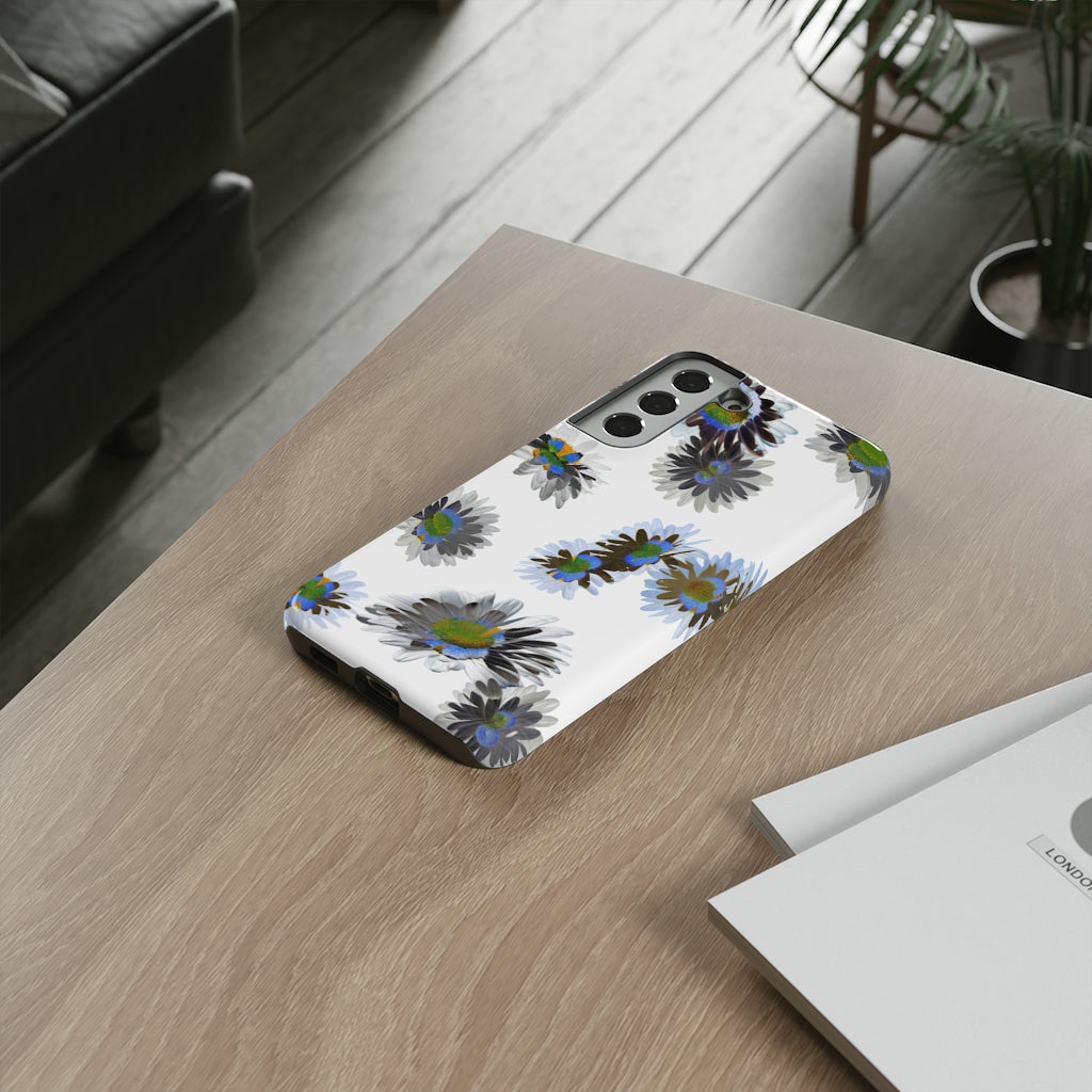 Glitchy Floral Case Tough (Multiple Sizes)