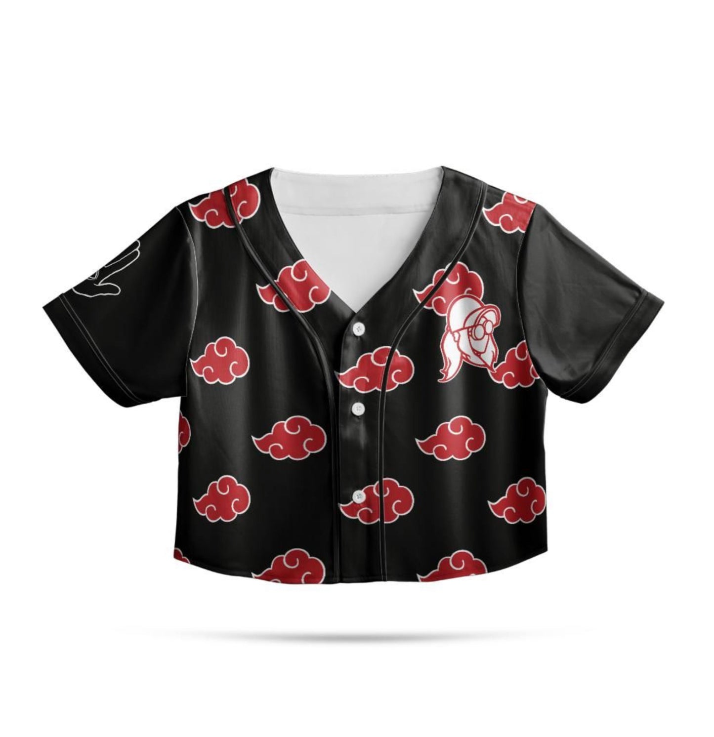 Rezz x Naruto Crop Jersey (Black Sleeves)