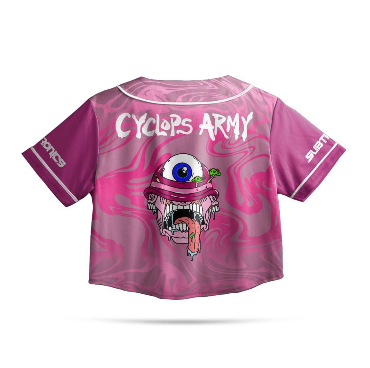 Subtronics Crop Jersey (Pink)