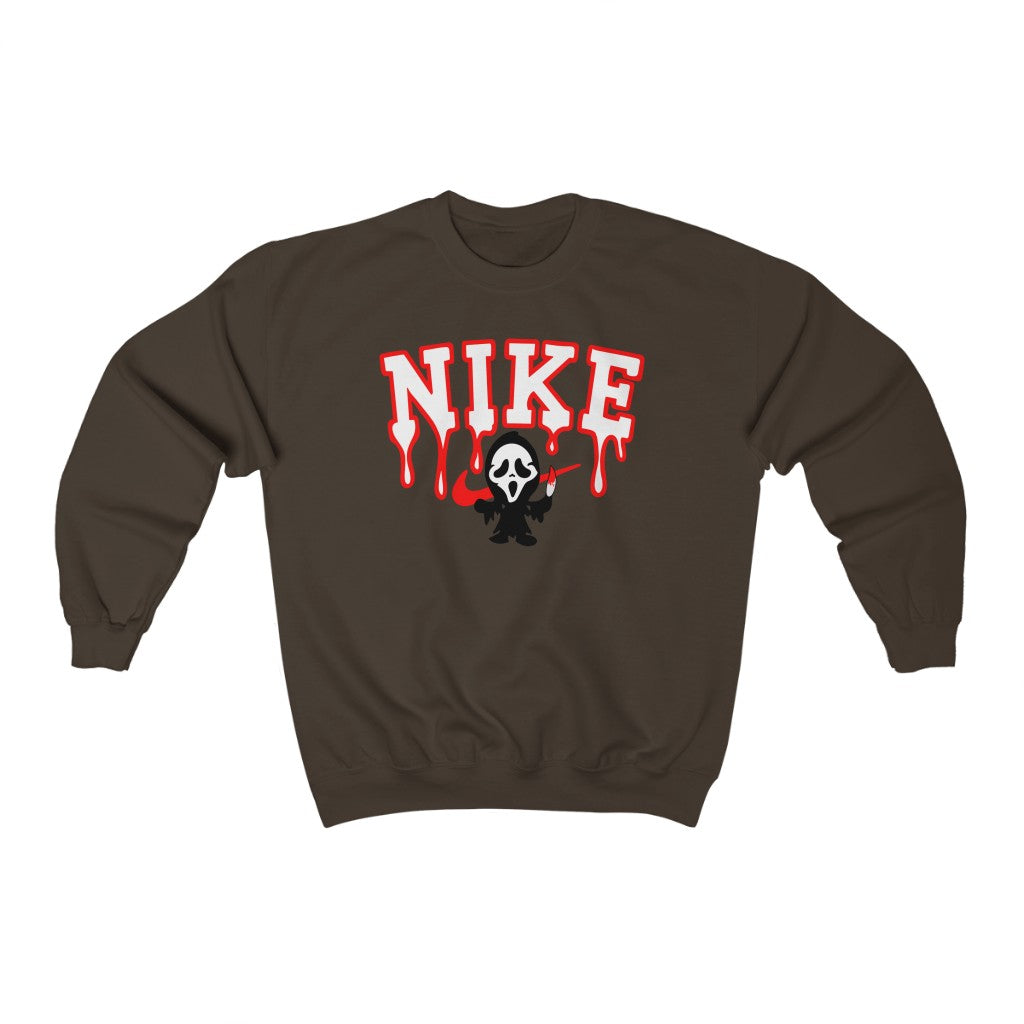 Ghost face Nike Crewneck (Multiple Colors)