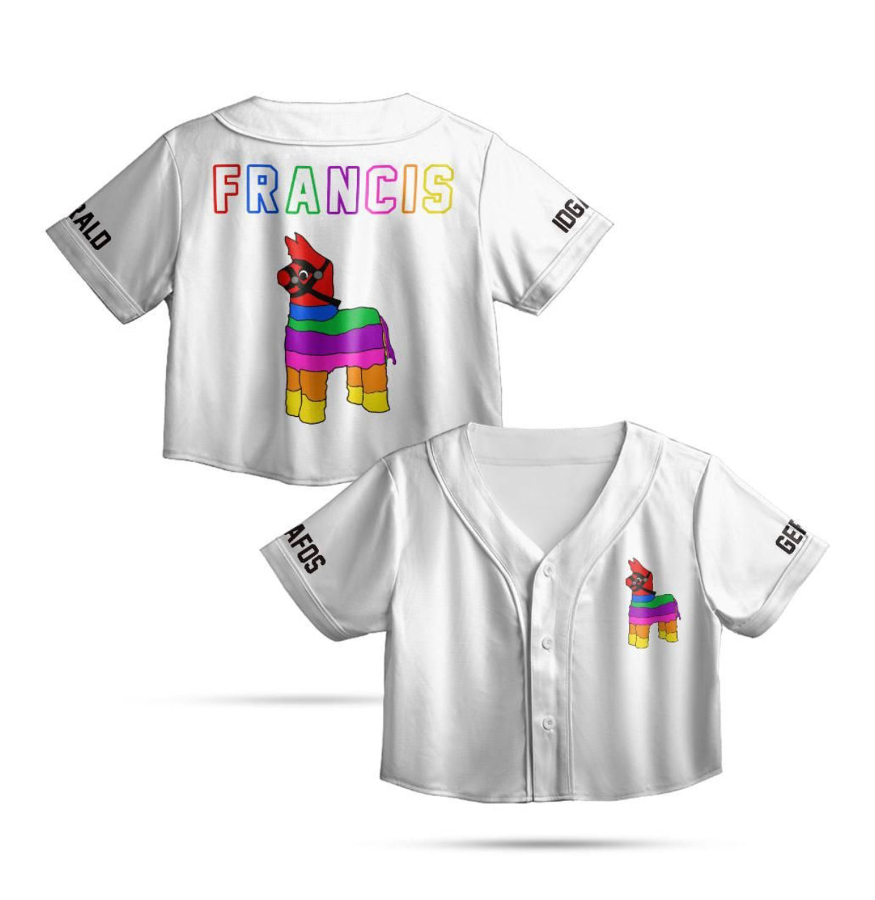 Dillon Francis Gerald Crop Jersey (White)