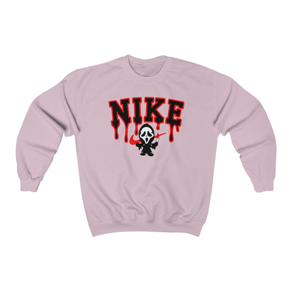 Ghostface Nike Crewneck (Multiple Colors, Black Writing)