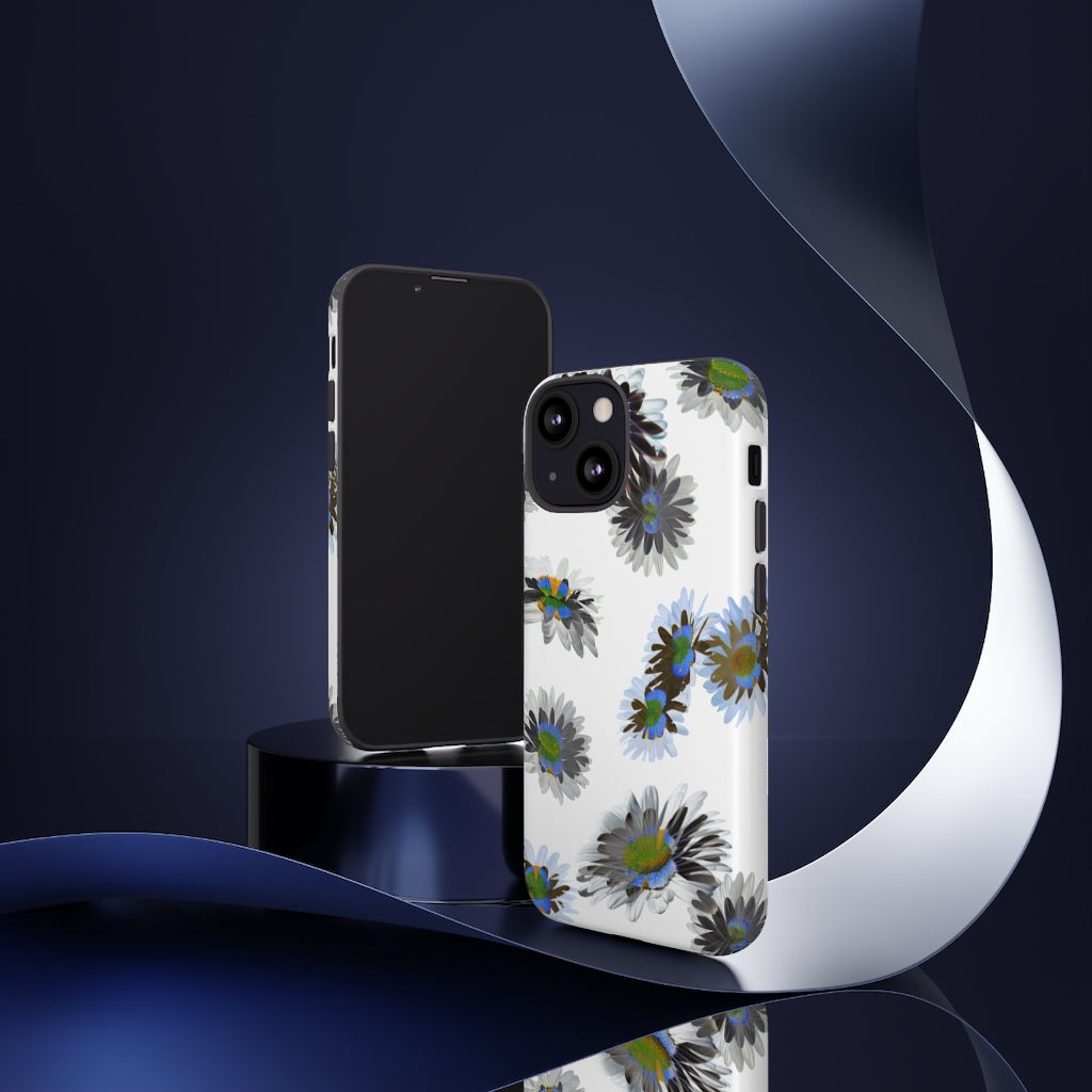 Glitchy Floral Case Tough (Multiple Sizes)