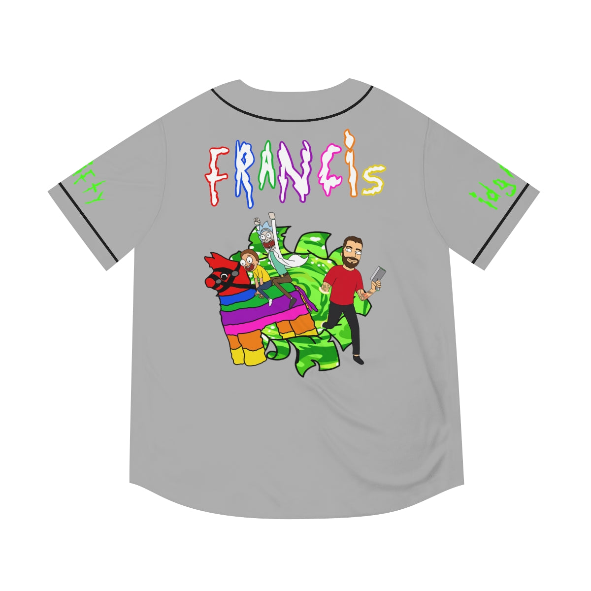 Dillon Francis x Rick and Morty Jersey (Multiple Colors)