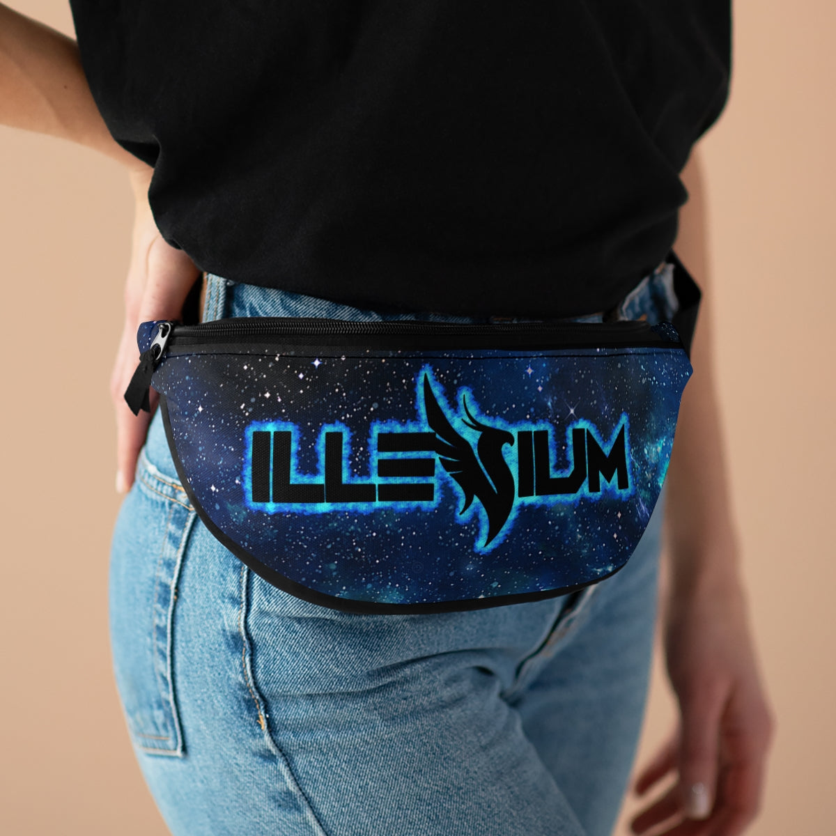 Illenium Fanny Pack (Blue/Black Stars)