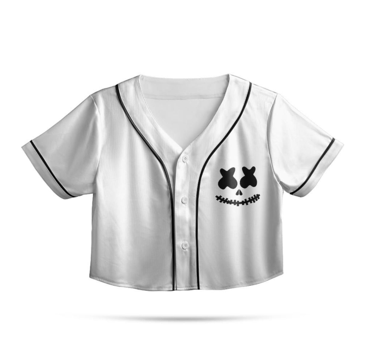 Marshmello Crop Jersey (White)