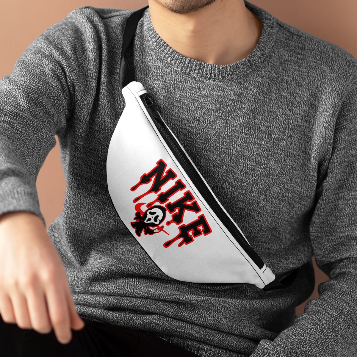 Ghost Face Nike Fanny Pack (Multiple Colors)