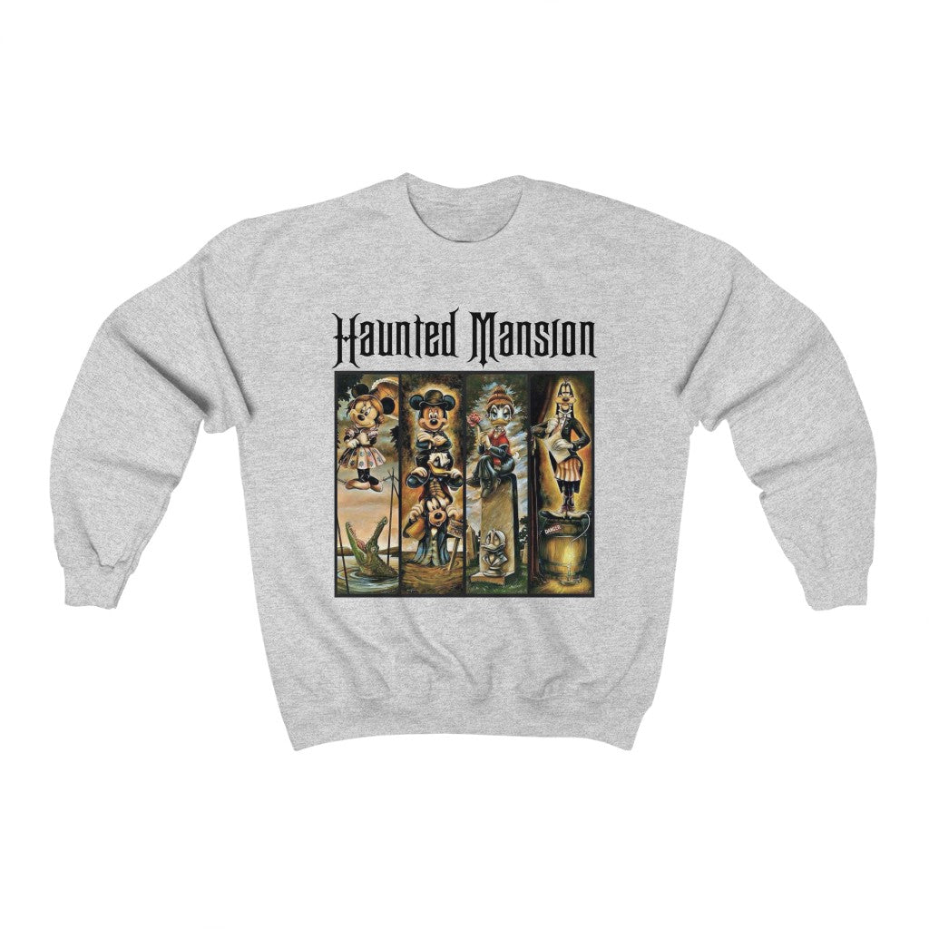 Mickey and Friends Haunted Mansion Crewneck (Multiple Colors)