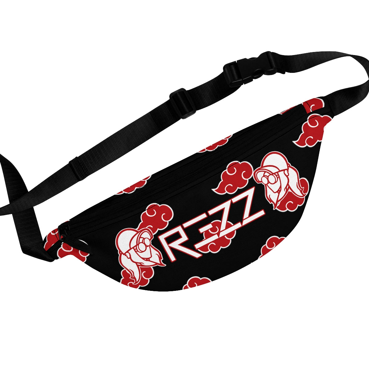 Rezz x Naruto Fanny Pack (White/Red)