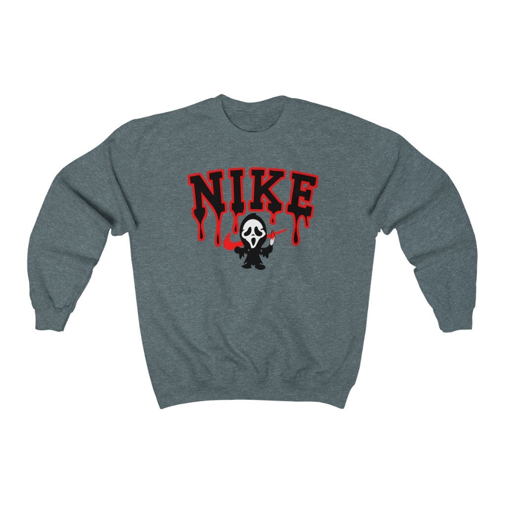 Ghostface Nike Crewneck (Multiple Colors, Black Writing)