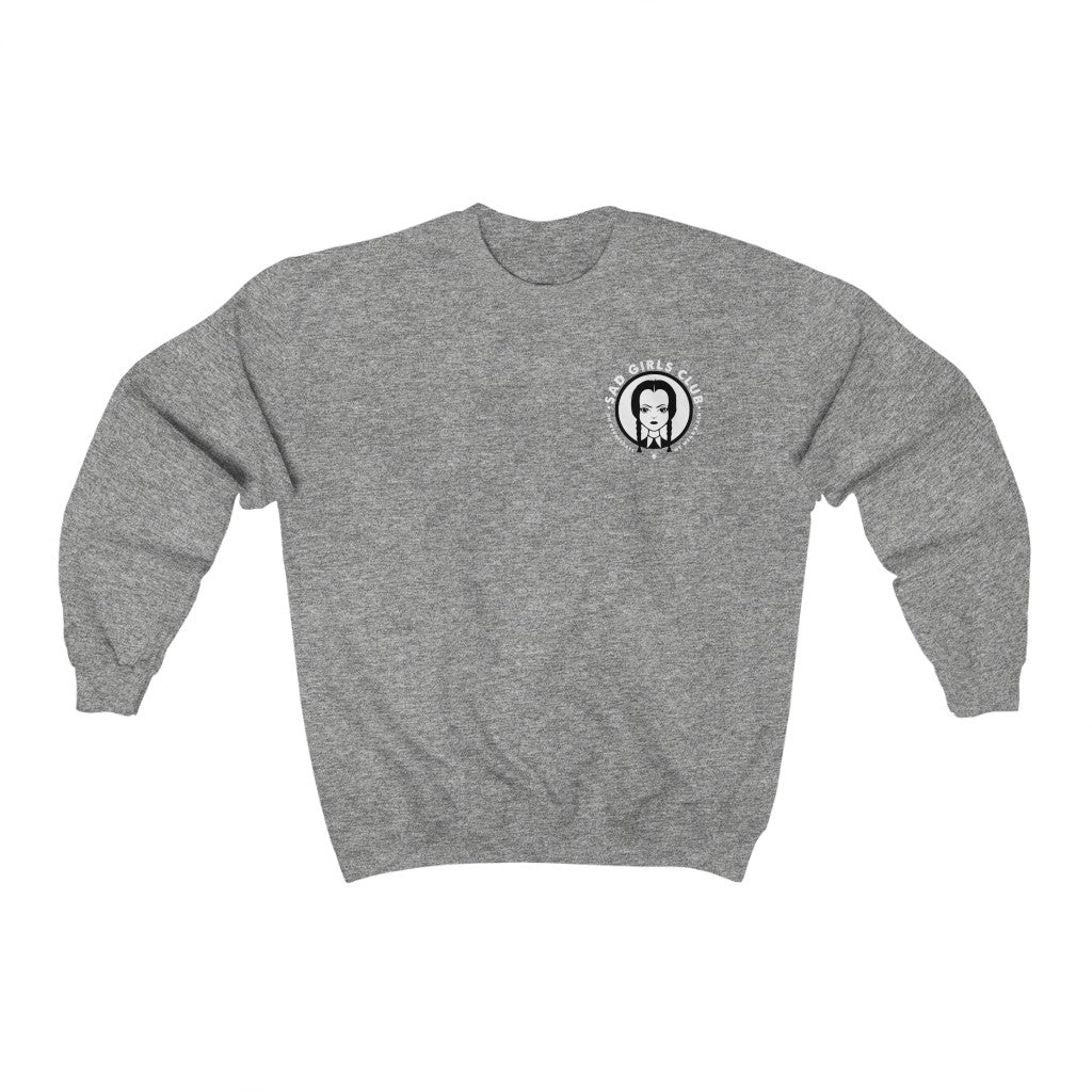 Sad Girls Club Crewneck (Multiple Colors, Large Back Logo)