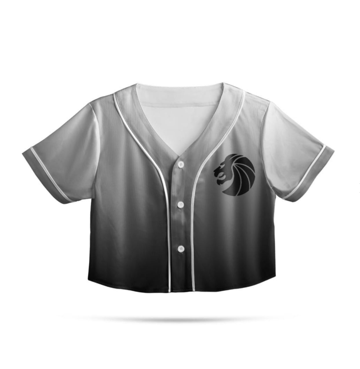 Seven Lions Crop Jersey (Grey/Black)