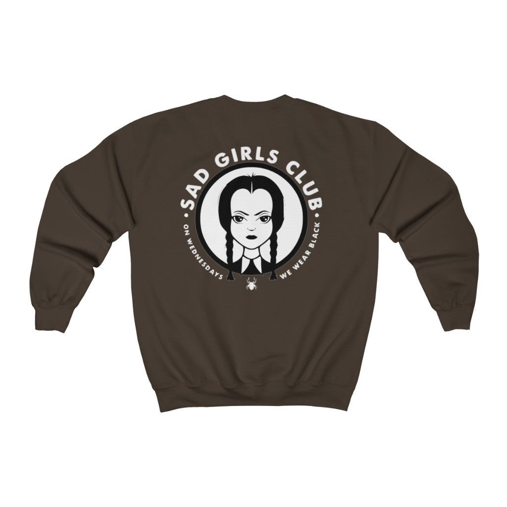 Sad Girls Club Crewneck (Multiple Colors, Large Back Logo)