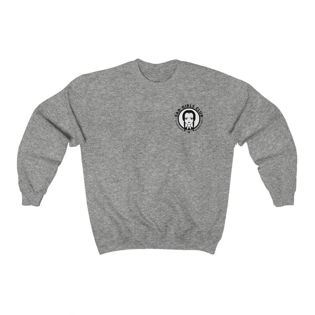 Sad Girls Club Crewneck (Multiple Colors, Large Back Logo Black Letters)