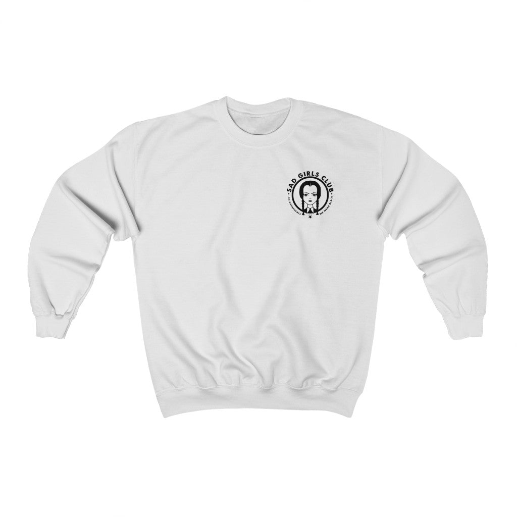 Sad Girls Club Crewneck (Multiple Colors, Large Back Logo Black Letters)