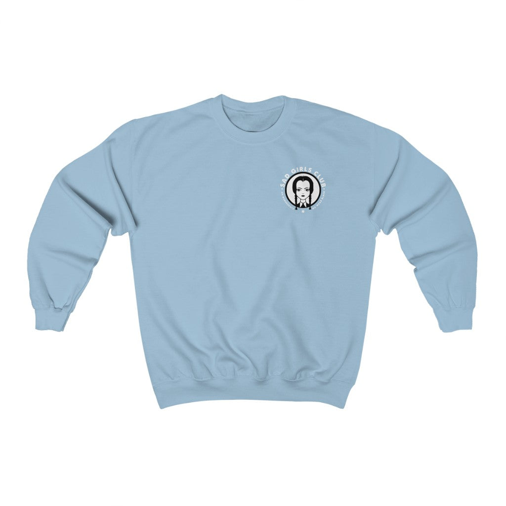 Sad Girls Club Crewneck (Multiple Colors, Large Back Logo)
