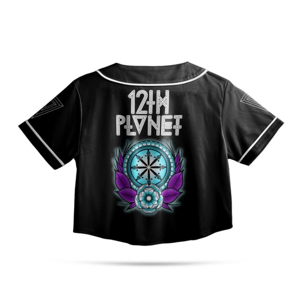 12th Planet Crop Jersey (Black)