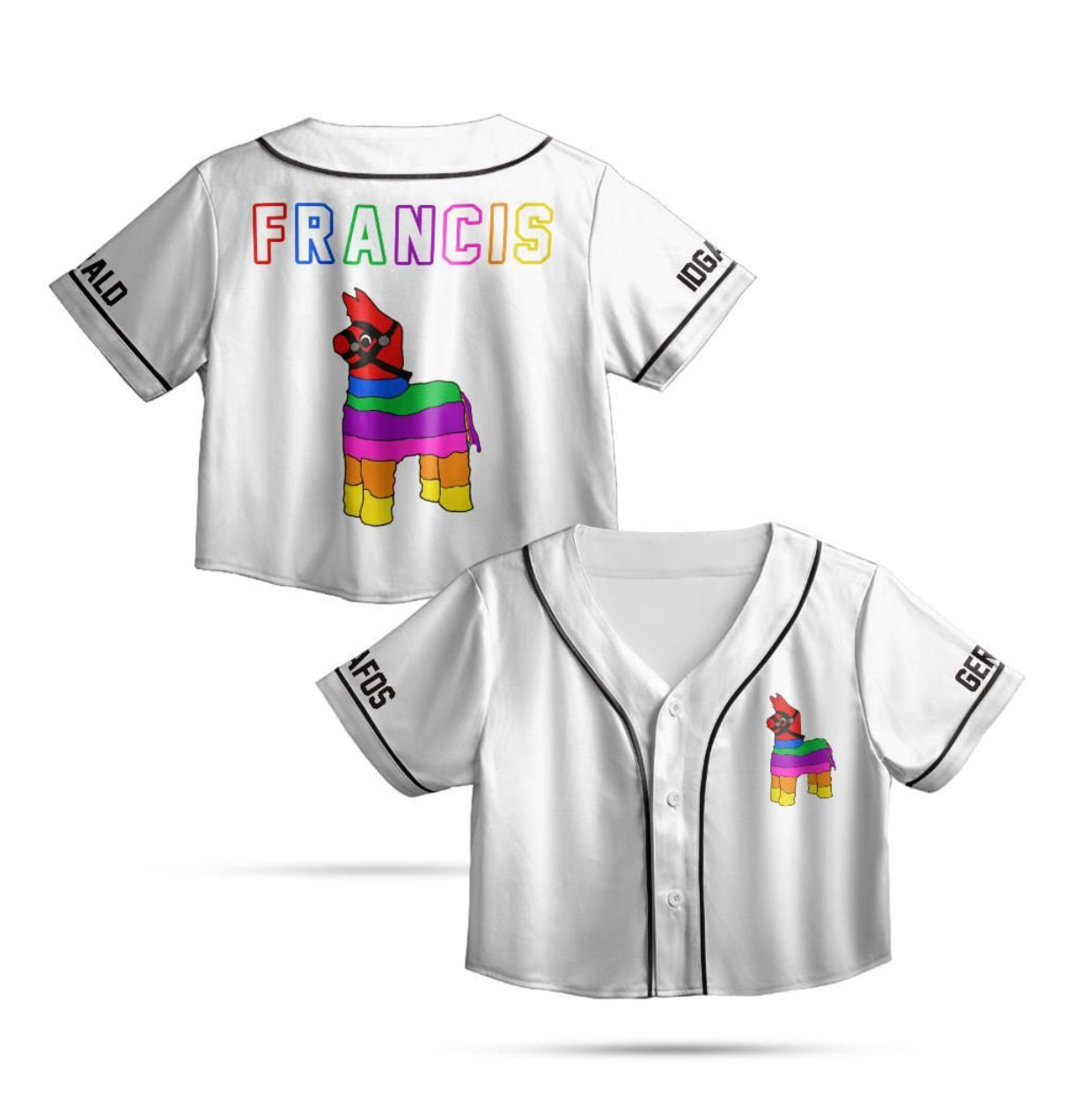 Dillon Francis Gerald Crop Jersey (White)