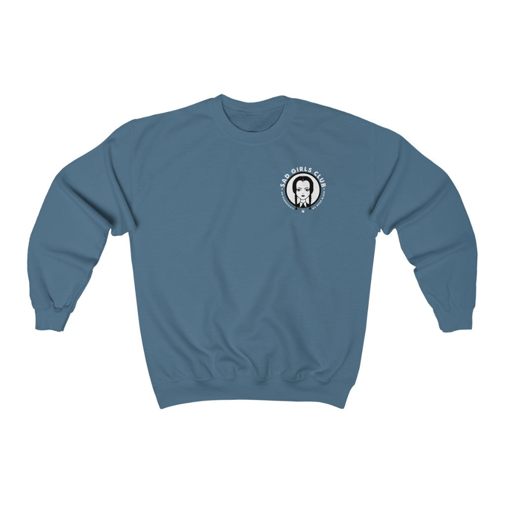 Sad Girls Club Crewneck (Multiple Colors, Large Back Logo)