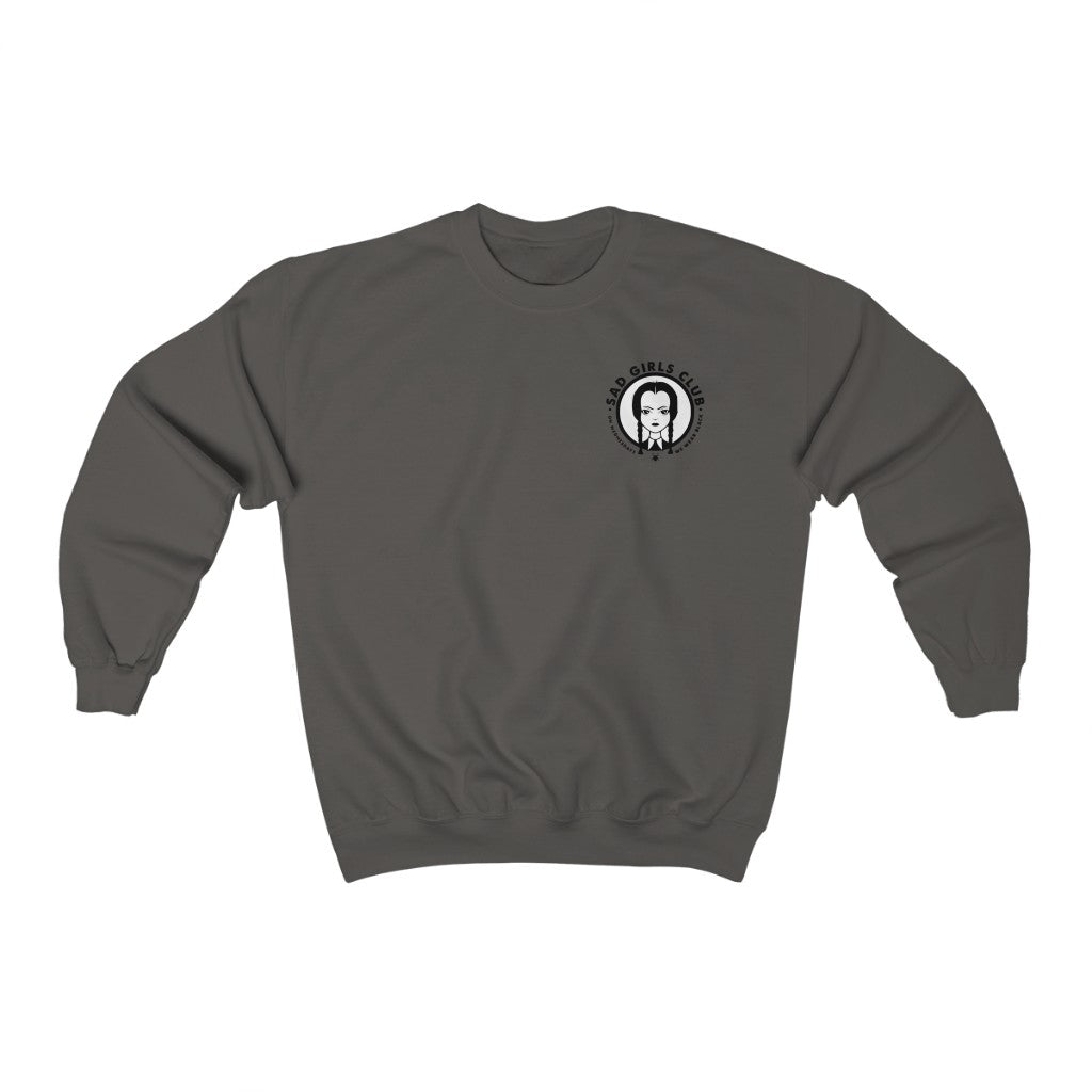 Sad Girls Club Crewneck (Multiple Colors, Large Back Logo Black Letters)