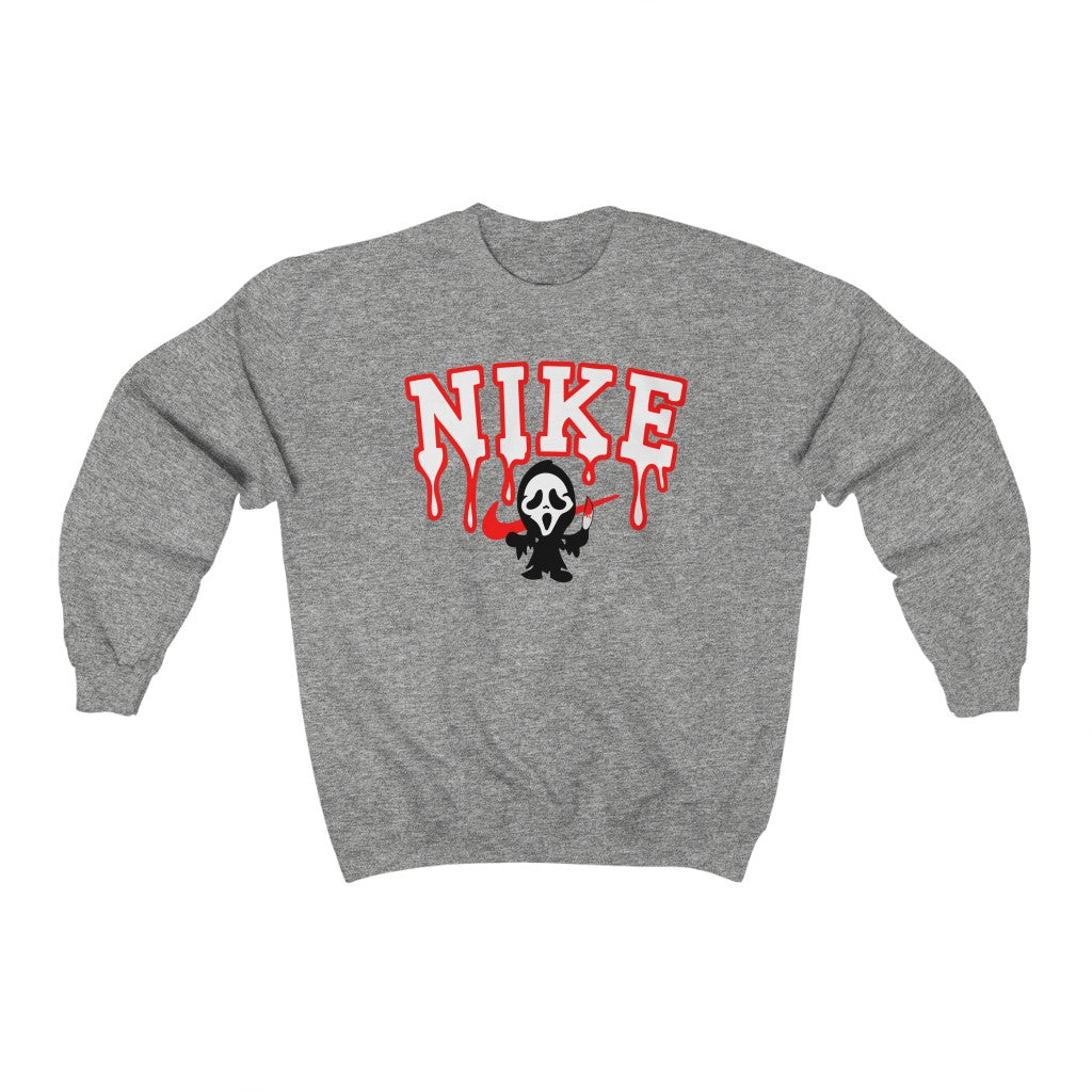 Ghost face Nike Crewneck (Multiple Colors)