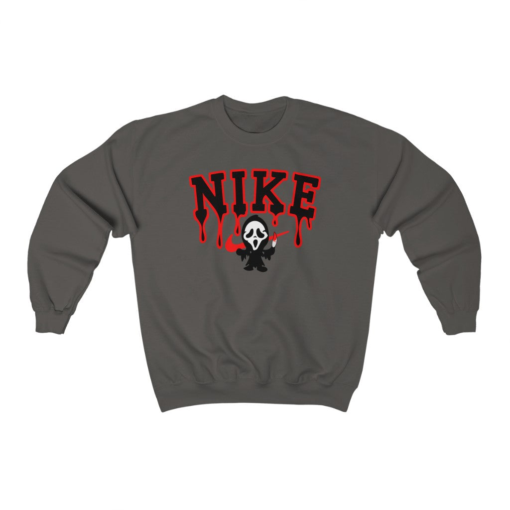 Ghostface Nike Crewneck (Multiple Colors, Black Writing)