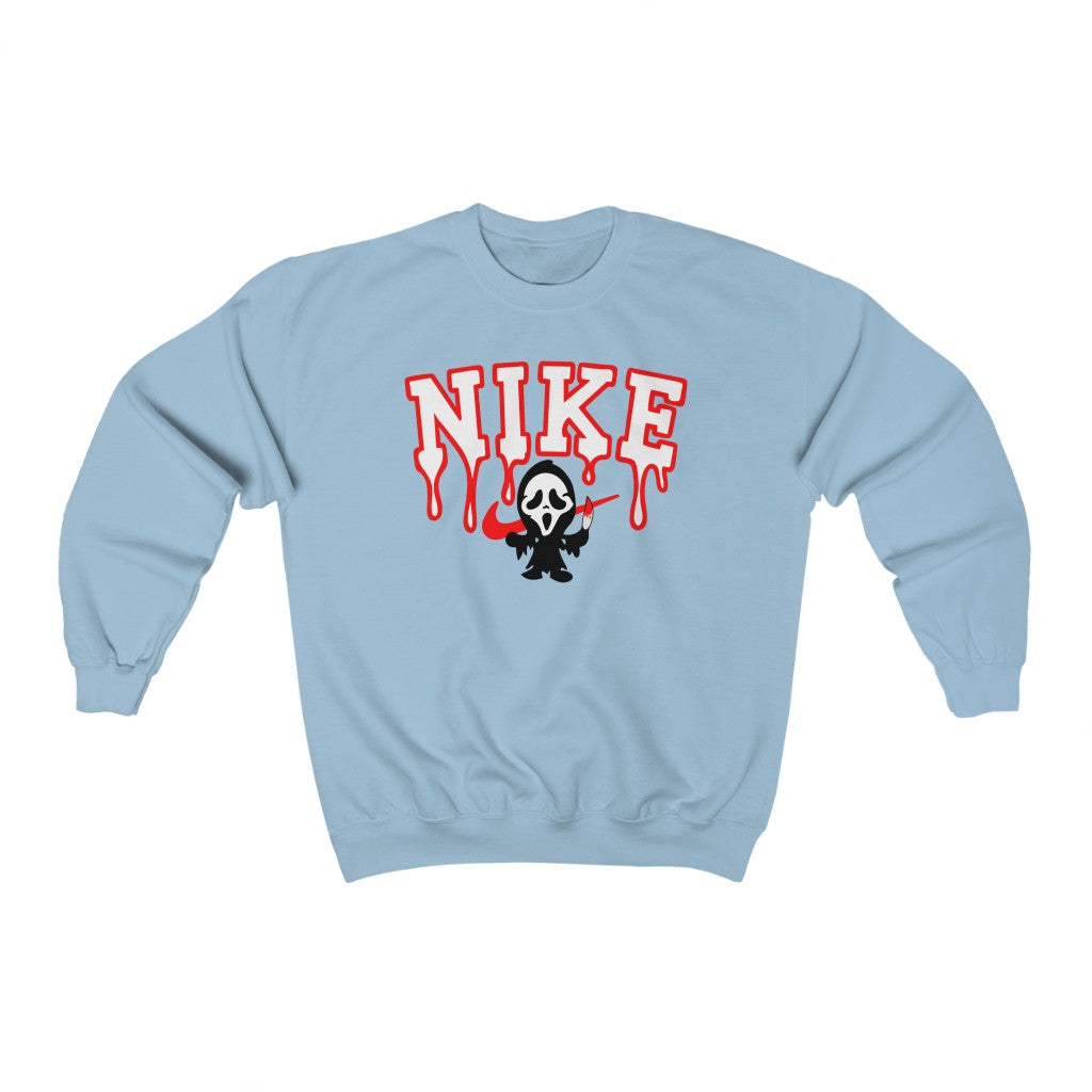 Ghost face Nike Crewneck (Multiple Colors)