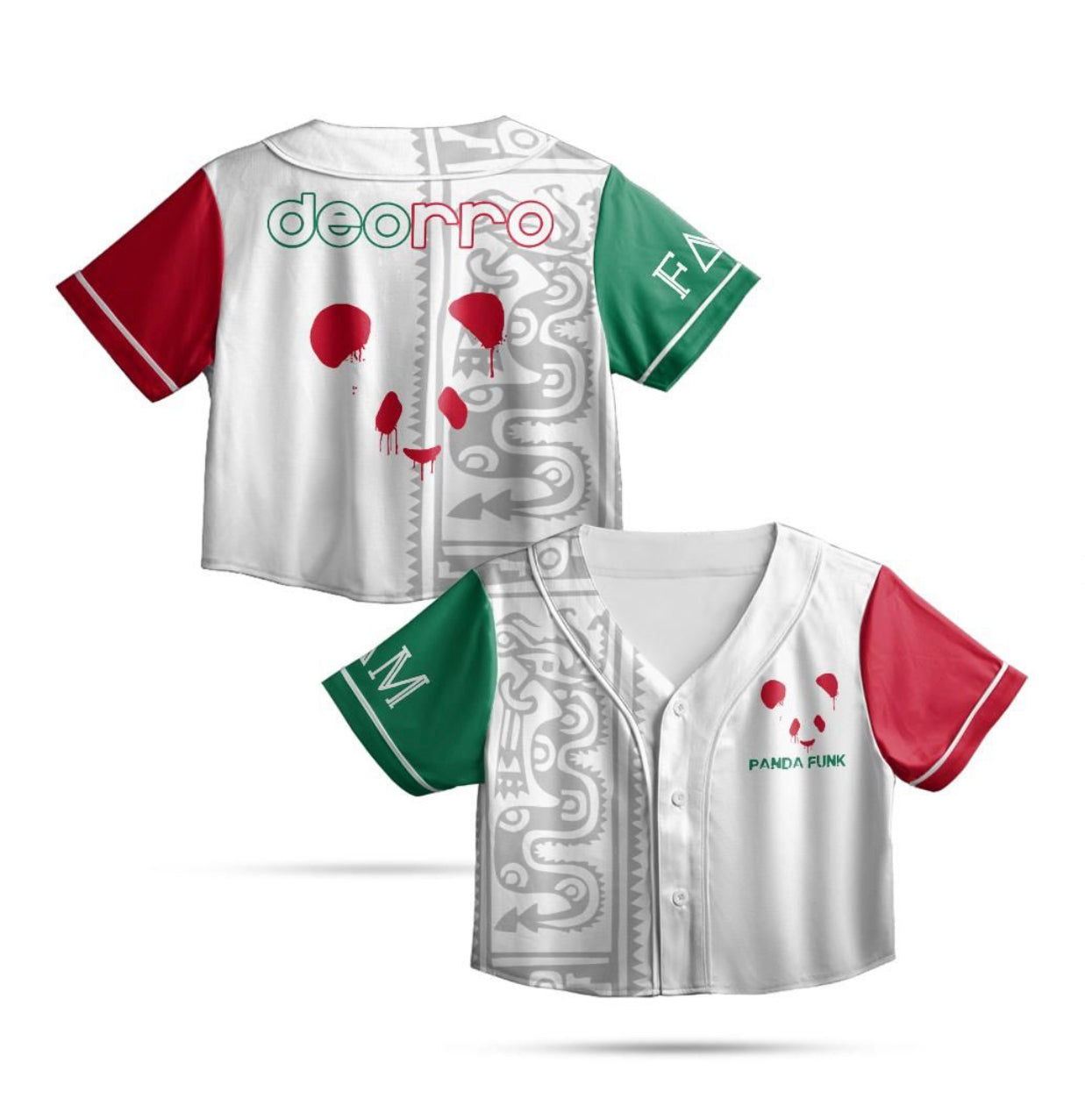 Deorro Crop Jersey (Flag Colors)
