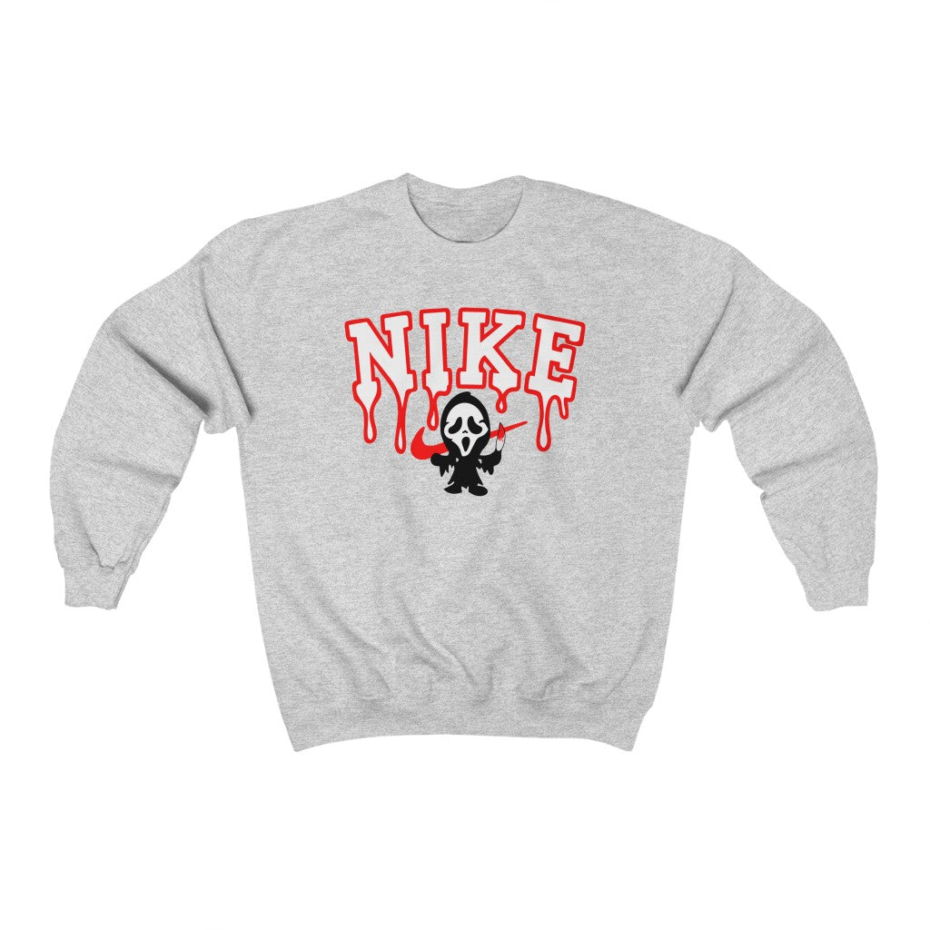 Ghost face Nike Crewneck (Multiple Colors)