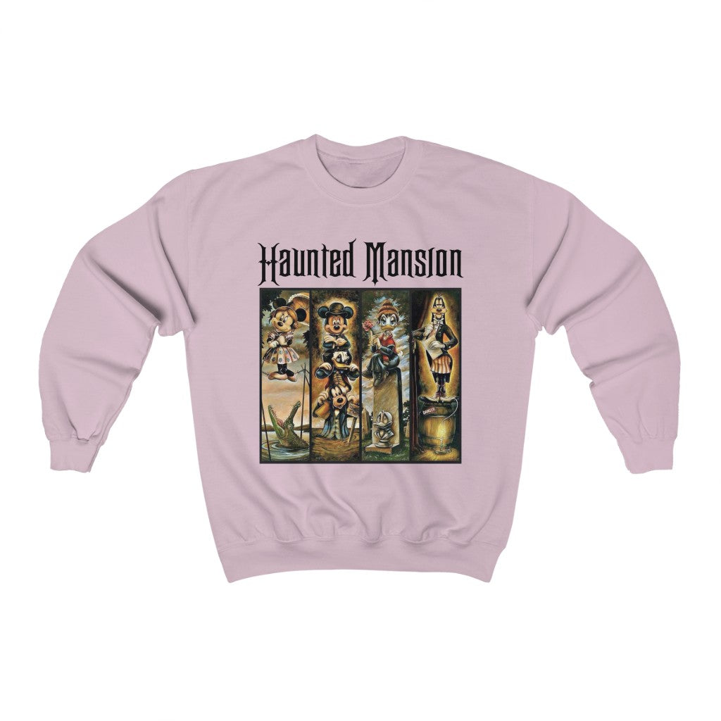Mickey and Friends Haunted Mansion Crewneck (Multiple Colors)