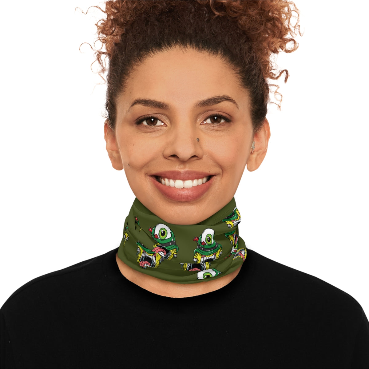 Subtronics Cyclops Army Gaiter Mask (Green)