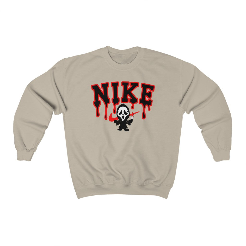 Ghostface Nike Crewneck (Multiple Colors, Black Writing)