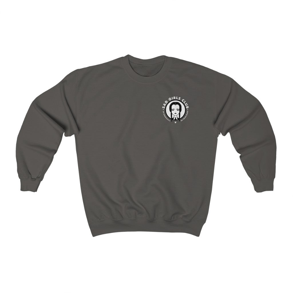 Sad Girls Club Crewneck (Multiple Colors, Large Back Logo)