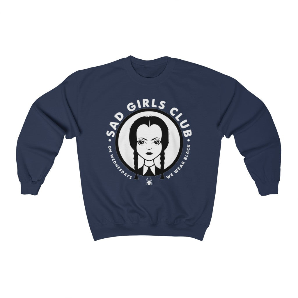 Sad Girls Club Crewneck (Multiple Colors, Large Front Logo)