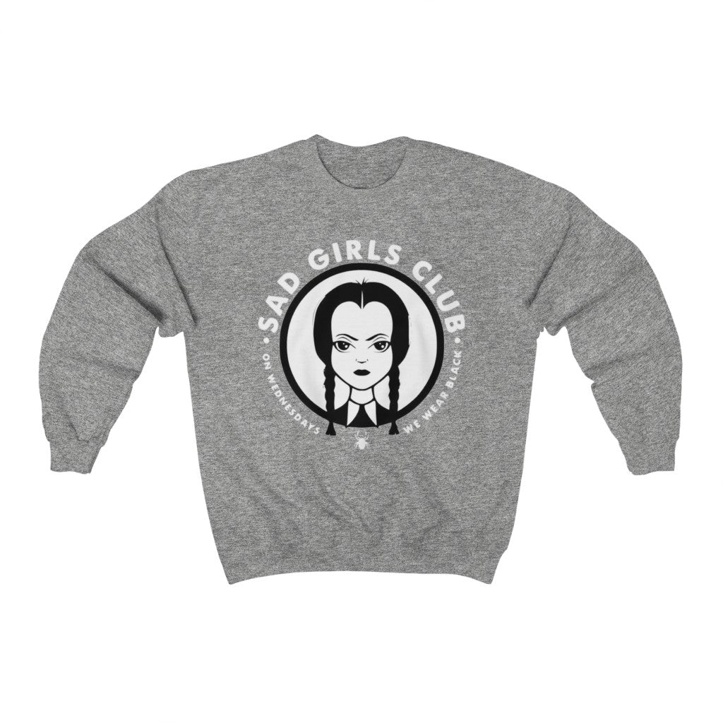 Sad Girls Club Crewneck (Multiple Colors, Large Front Logo)