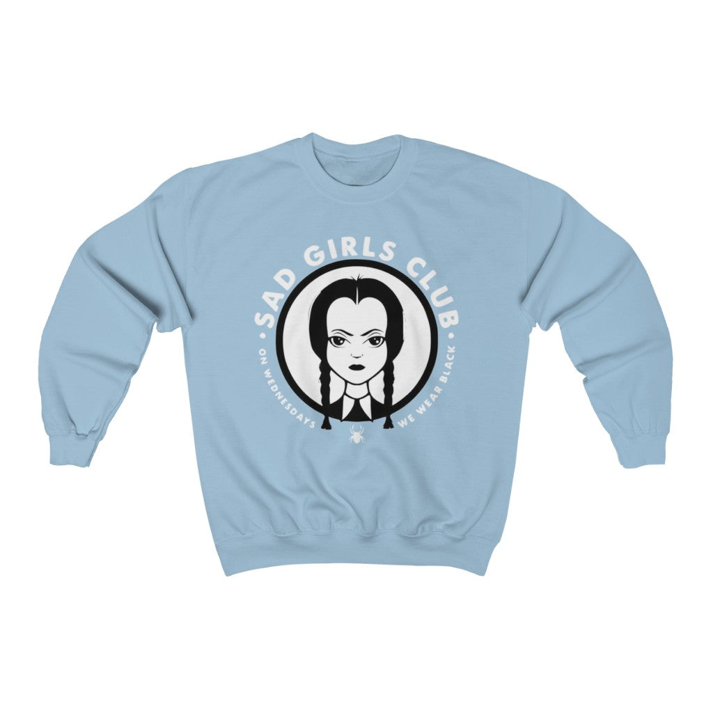 Sad Girls Club Crewneck (Multiple Colors, Large Front Logo)