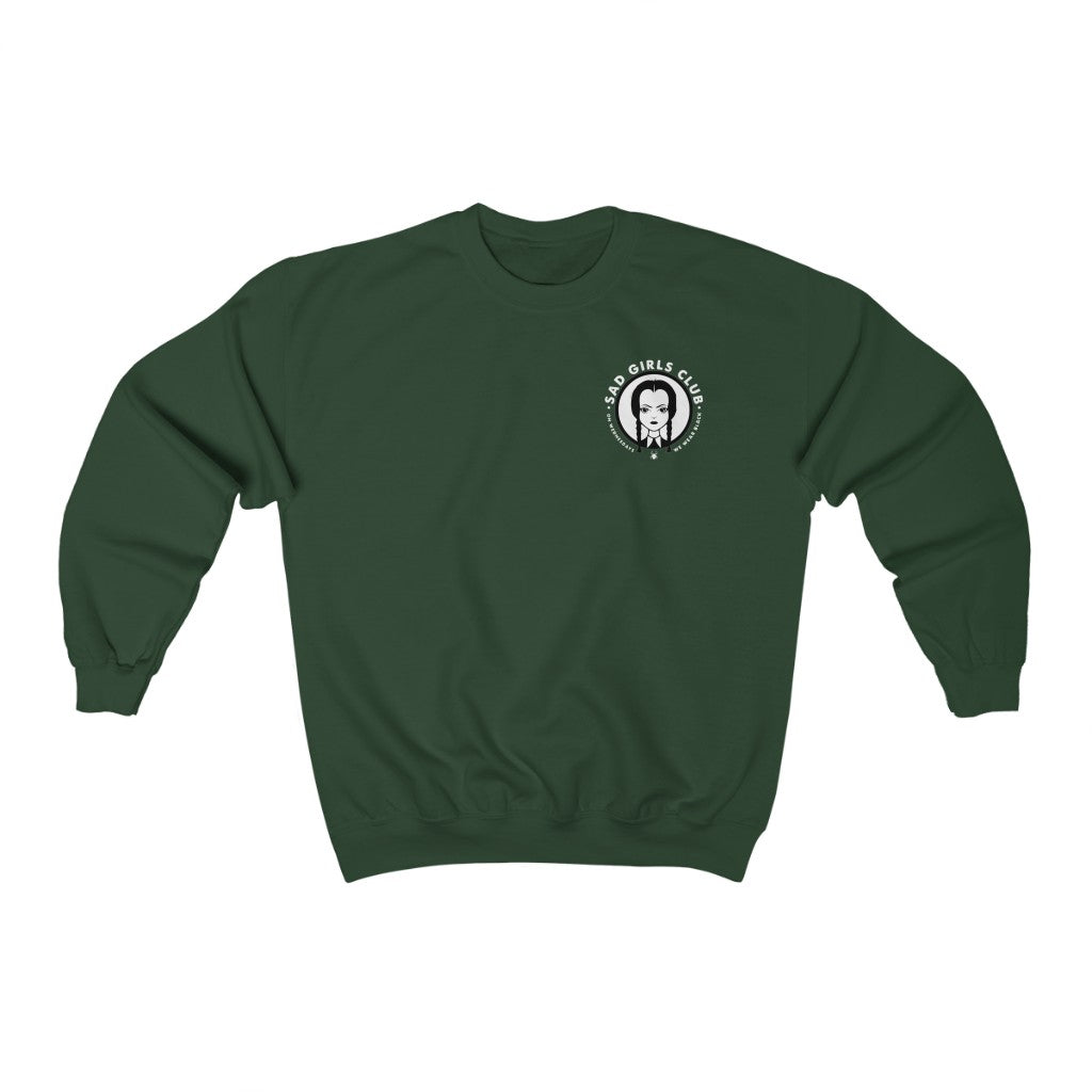 Sad Girls Club Crewneck (Multiple Colors, Large Back Logo)