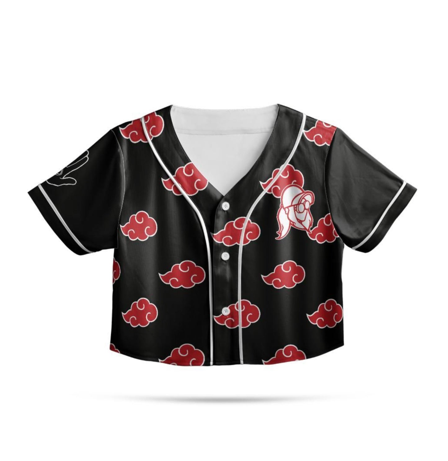 Rezz x Naruto Crop Jersey (Black Sleeves)