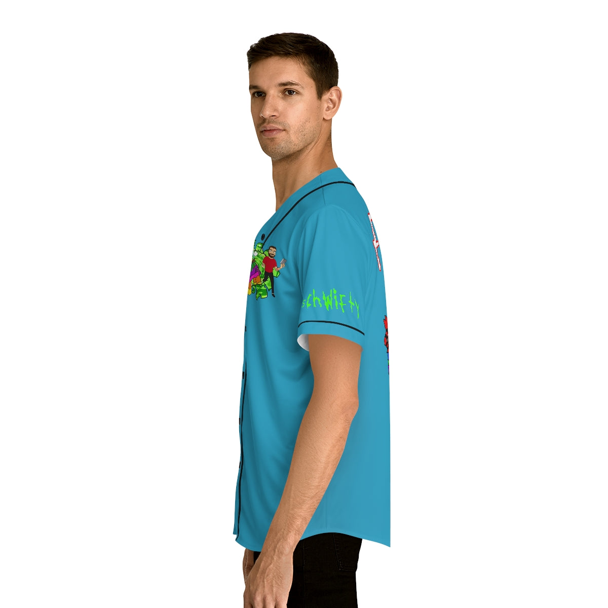 Dillon Francis x Rick and Morty Jersey (Multiple Colors)