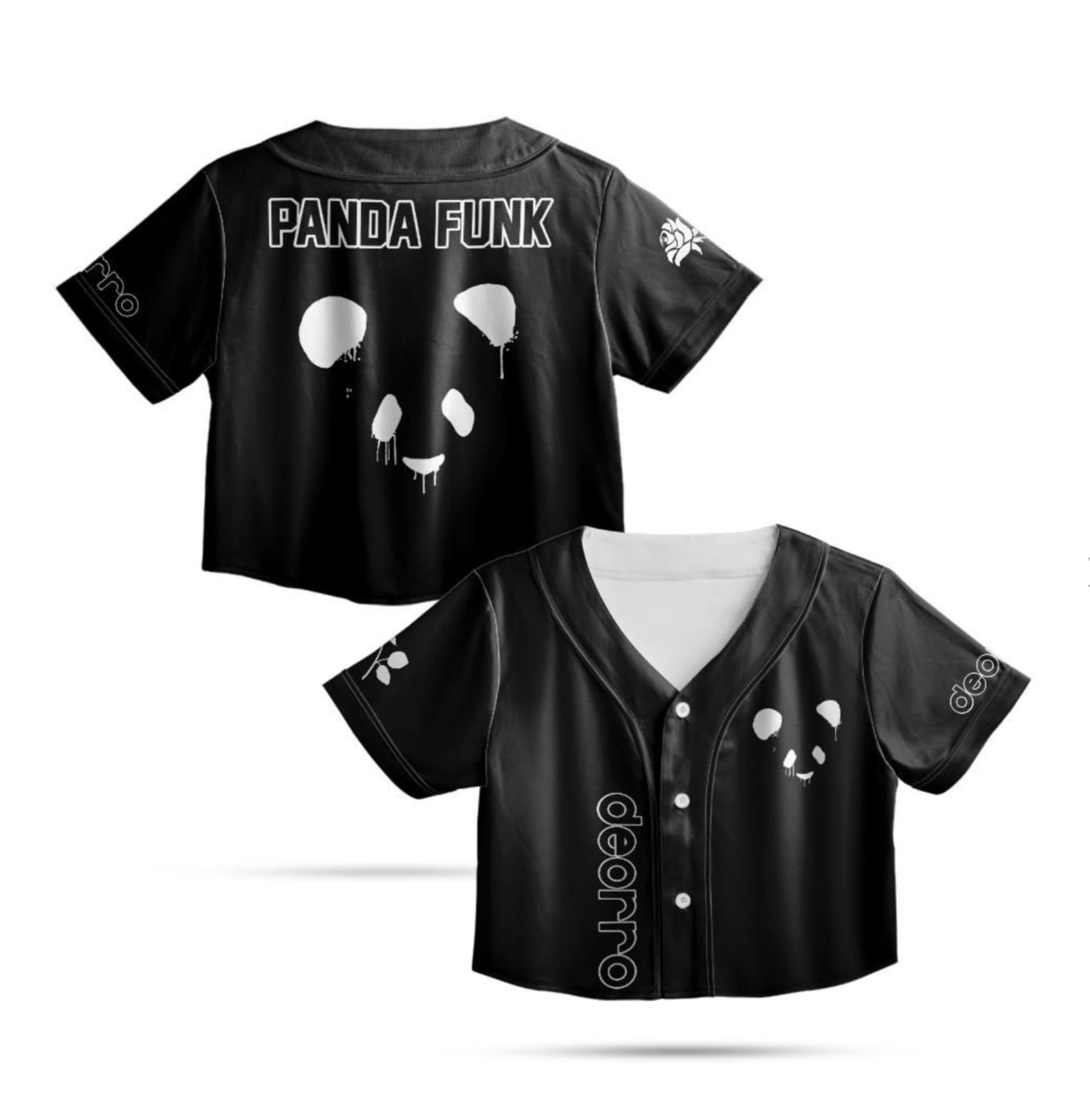 Deorro Crop Jersey (Black)