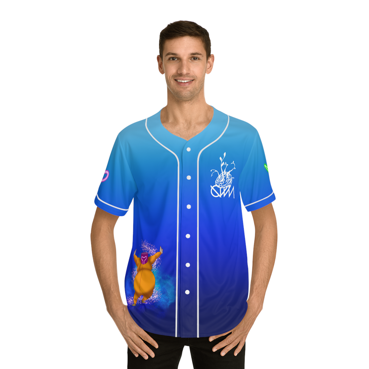 Ganja White Night Jersey (Blue)
