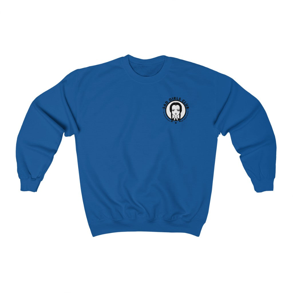 Sad Girls Club Crewneck (Multiple Colors, Large Back Logo Black Letters)