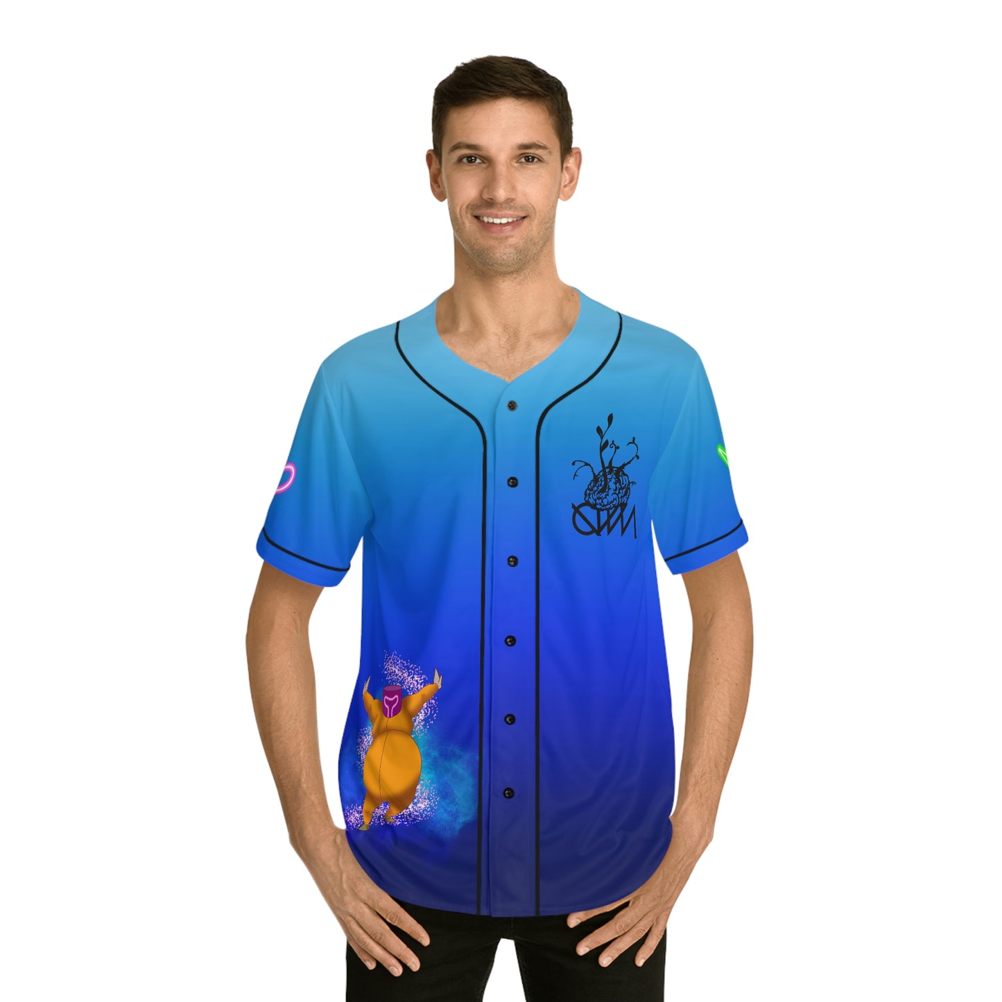 Ganja White Night Jersey (Blue)