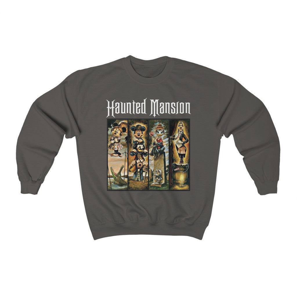 Mickey and Friends Haunted Mansion Crewneck (Multiple Colors)