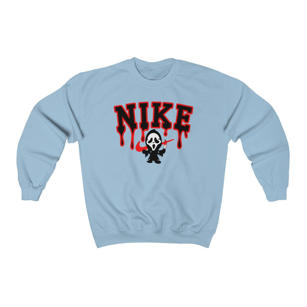 Ghostface Nike Crewneck (Multiple Colors, Black Writing)