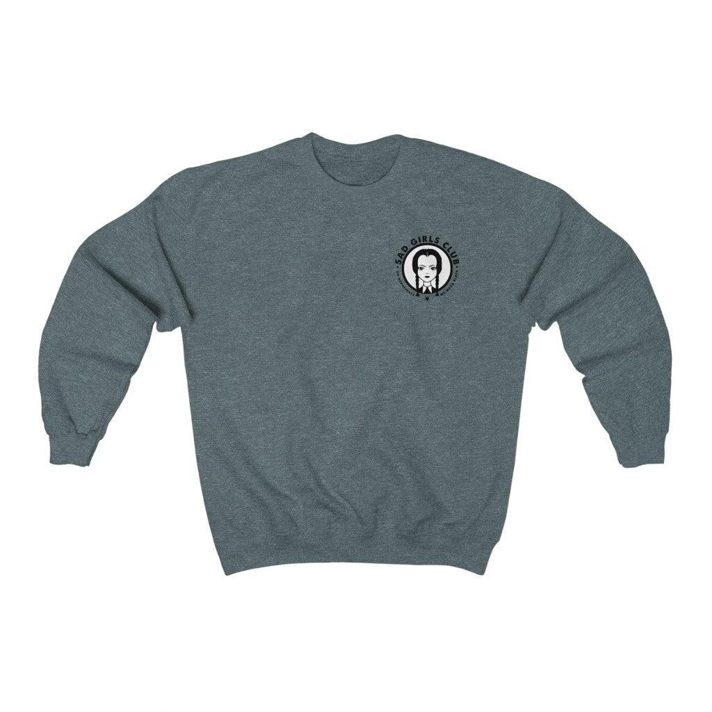 Sad Girls Club Crewneck (Multiple Colors, Large Back Logo Black Letters)