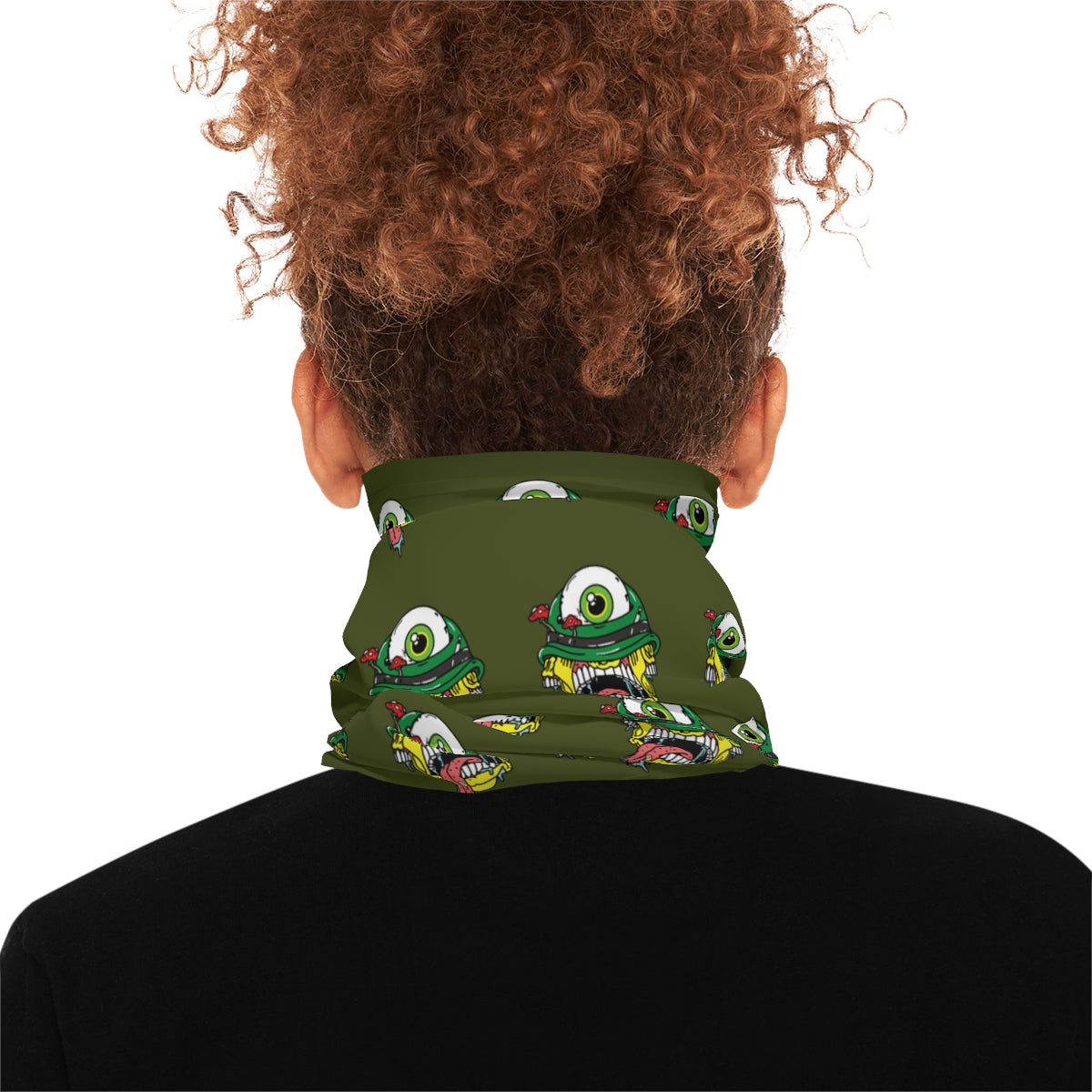 Subtronics Cyclops Army Gaiter Mask (Green)
